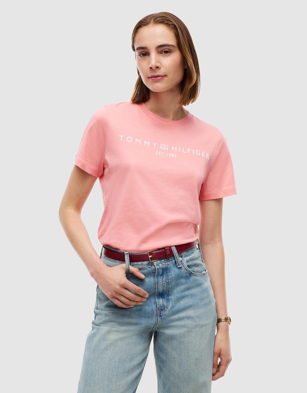 Tommy Hilfiger - Logo Crew Neck T-Shirt