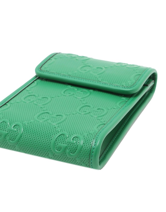 Gucci - Pre-Loved GG Embossed Flap Crossbody