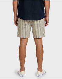Academy Brand - Jeff Stripe Linen Short