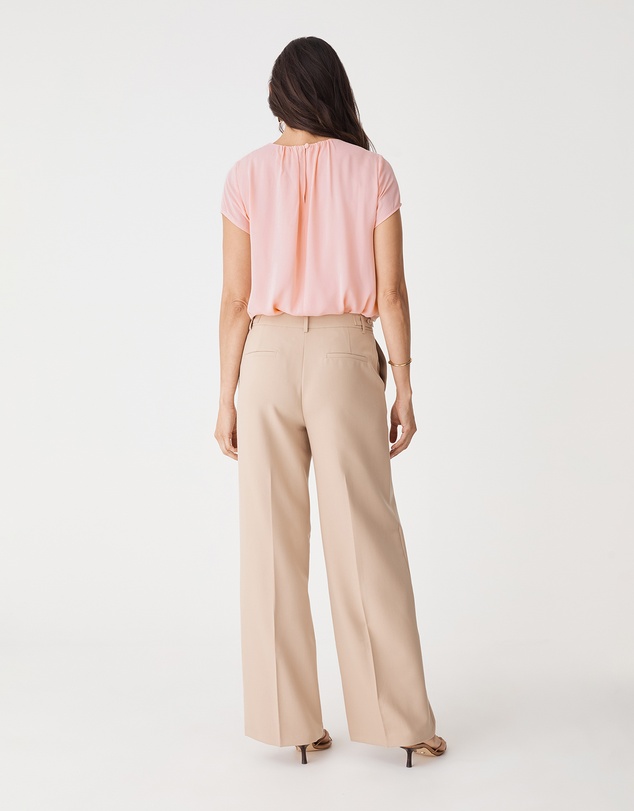 Forcast - Angela Gathered Neck Top