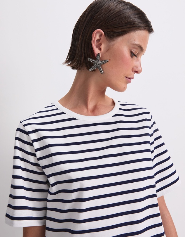 Sportscraft - Stripe Shopper Mini Dress