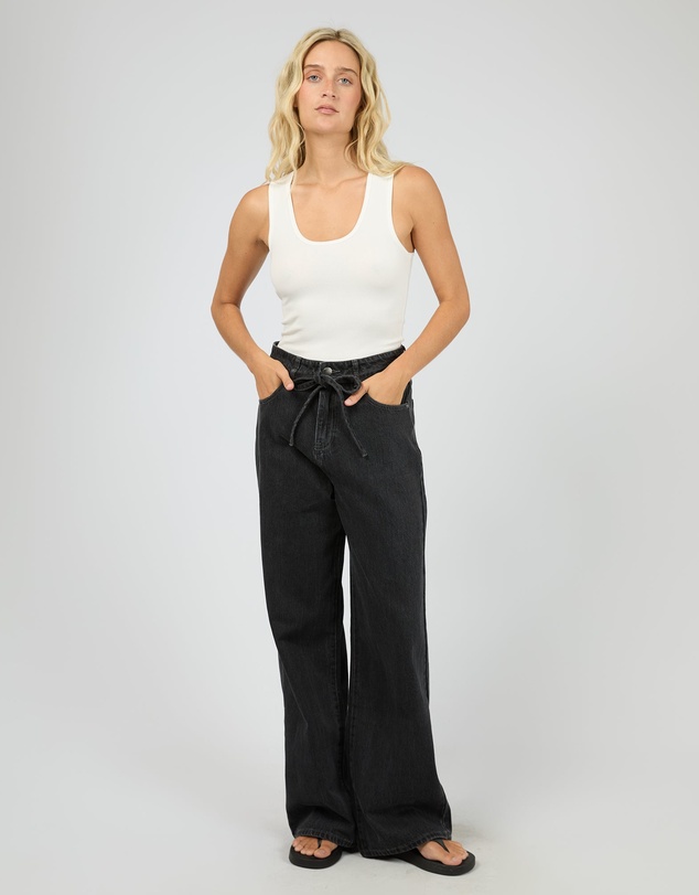All About Eve - Gia High Rise Baggy Coal