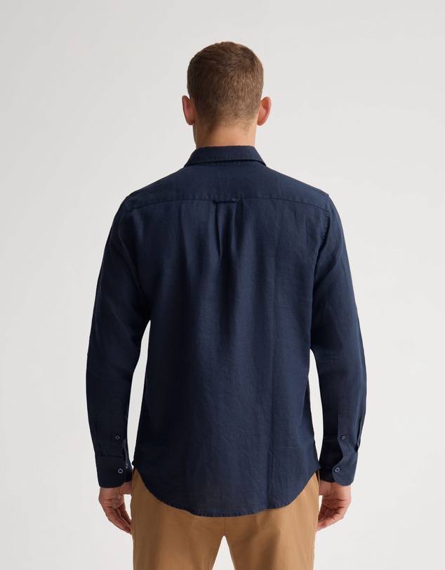 Oxford - Copper European Linen Shirt