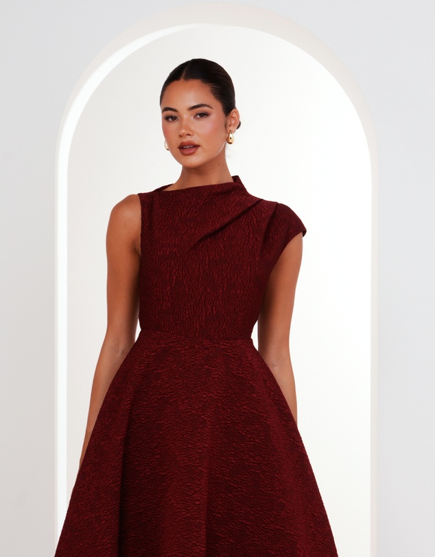 Pilgrim - Marlo High Neck Midi Dress