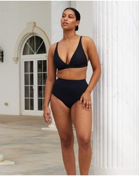 UNE PIECE - Never Say Never High-Waisted Bikini Bottom