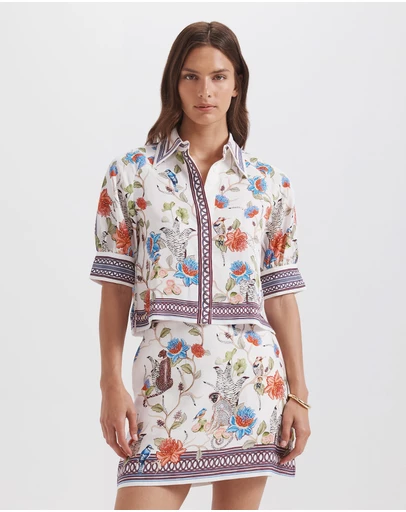 SABA - Colombo Puff Sleeve Top