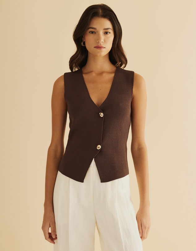 Atmos&Here - Tori Compact Knit Vest