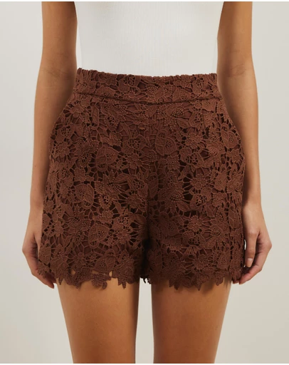 Atmos&Here - Rio Broderie Lace Shorts