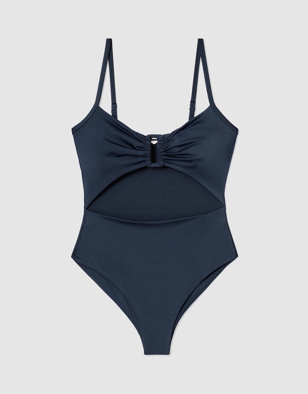 COS - Gathered Cutout Swimsuit