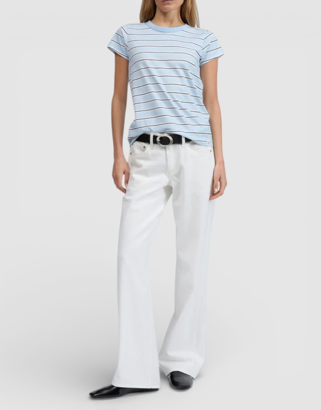 rag & bone - The Slub Striped Tee