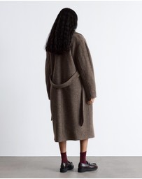 & Other Stories - Voluminous Belted Wool Coat