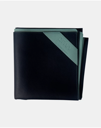 porter green - privv | vegan leather waterproof picnic rug