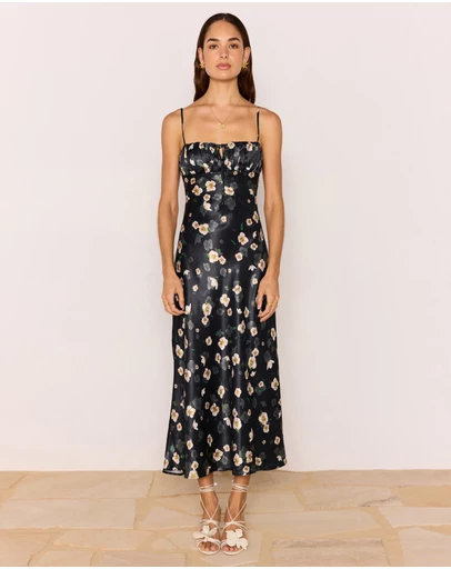 MINKPINK - Elinor Bias Midi Dress