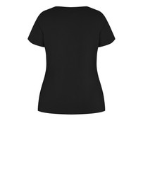 City Chic - Anny V Neck Top