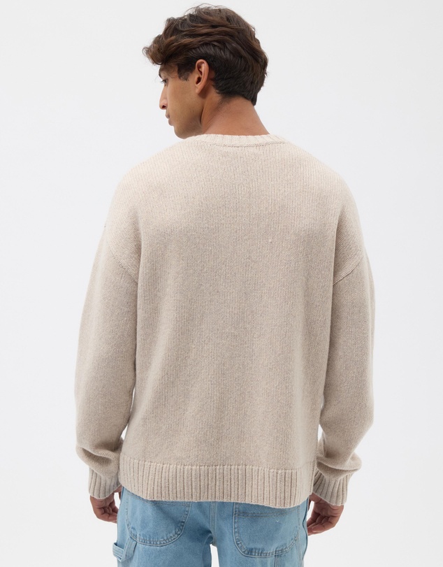 AERE - Merino Wool Chunky Crew Neck Sweater