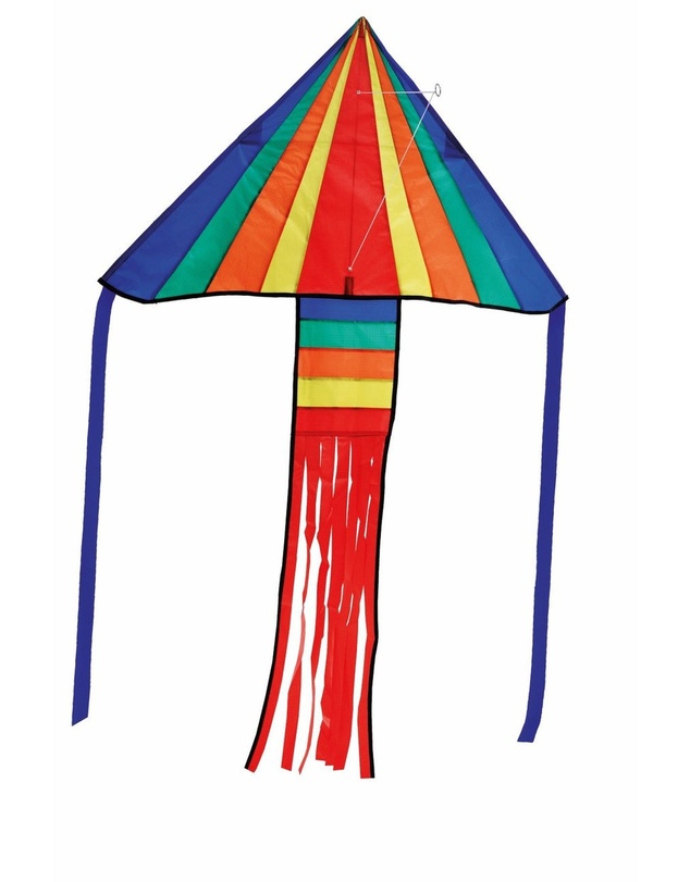 Freeplay Kids - Rainbow Delta Fun Kite