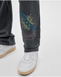 GUESS Originals - GUESS Originals x Batman Signal Trackpants