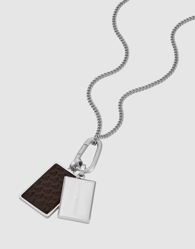 Emporio Armani - Silver tone Necklace