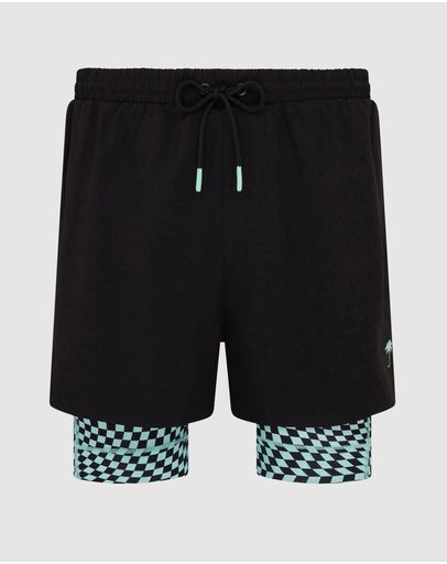 Black/Teal