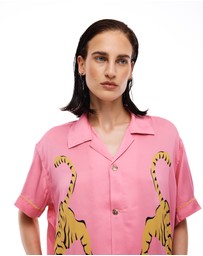 THE TALES - Crouching Tiger Silk Shirt