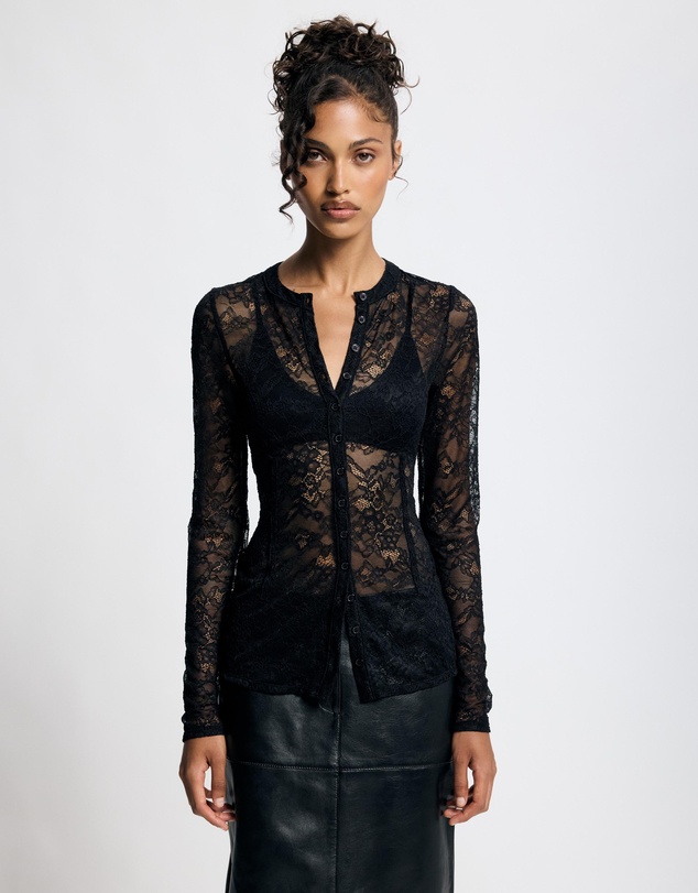 Lover - Celeste Lace Shirt