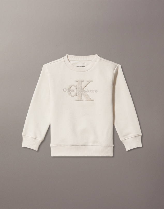 Calvin Klein Jeans - Newborn Teddy Monogram Sweatshirt