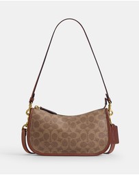 Coach - Coated Canvas Signature Waverly Bag