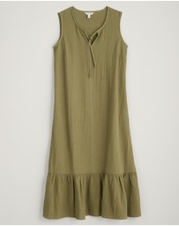 Seasalt - Seasalt Cornwall Green Teaspoon Bay Dress