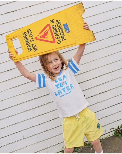 Rock Your Kid - Max Short in Yellow
