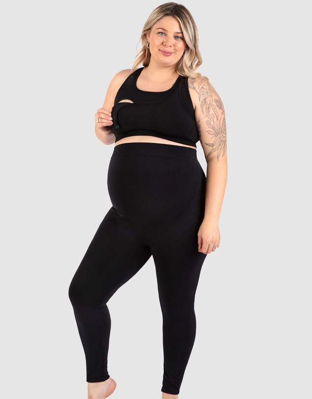 B Free Intimate Apparel - Pregnancy & Nursing Racer Back Bra Easy-On & One-Handed Nursing (B-C-D-DD) Cup