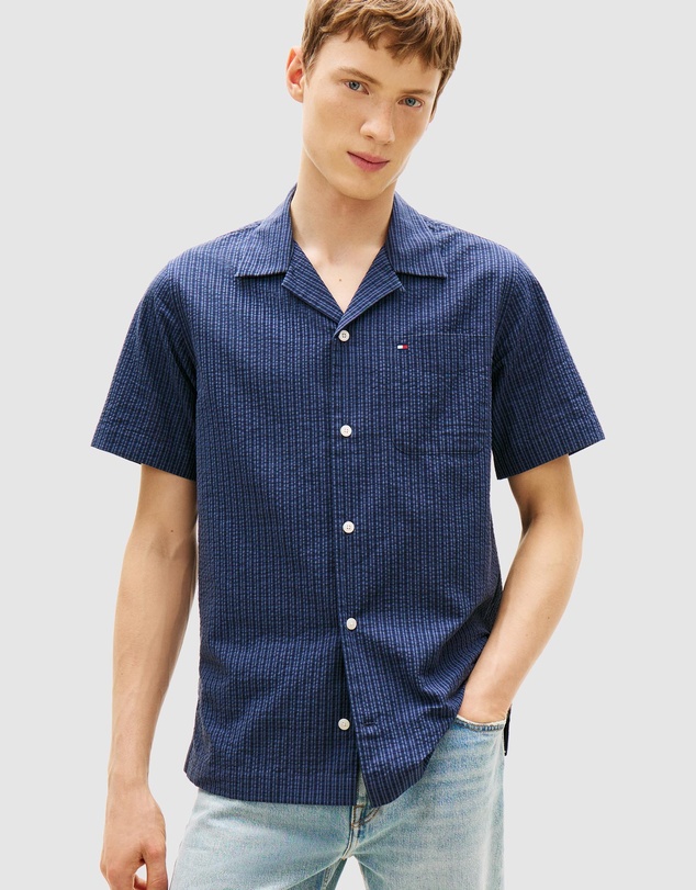Tommy Hilfiger - Seersucker Camp Shirt