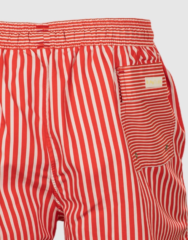 Tolu Australia - Boardshorts with Red Stripes