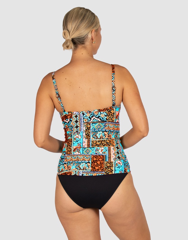 Baku Swimwear - Tulum D-E Cup Underwire Singlet Top