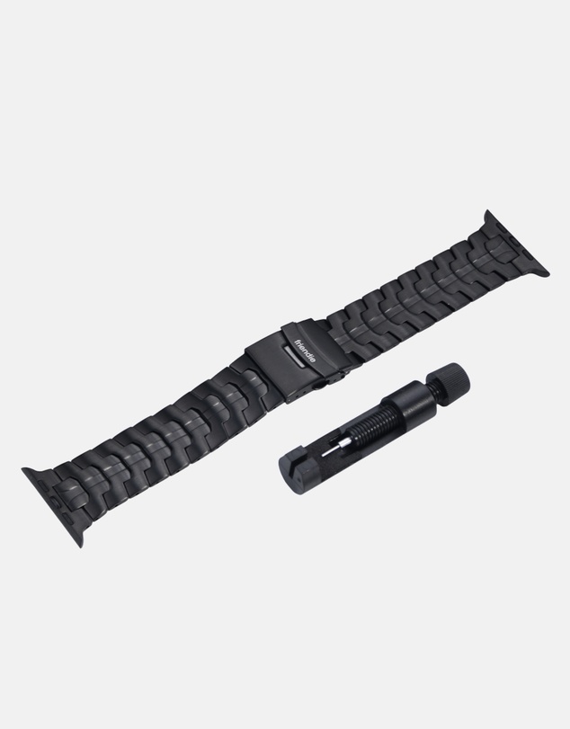 Friendie - Stainless Steel Link Bracelet Band (Ultra Style) - Darwin Ultra - Apple Watch Compatible