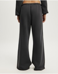 Cotton On Body Active - Active Raw Edge Wide Leg Sweatpants