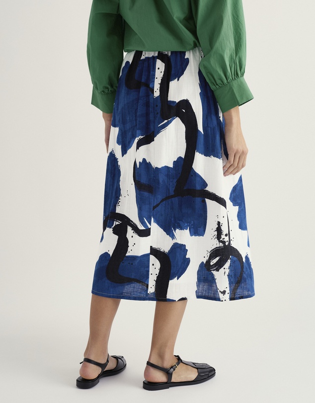 Seasalt - Seasalt Cornwall Blue Mevagissey Skirt
