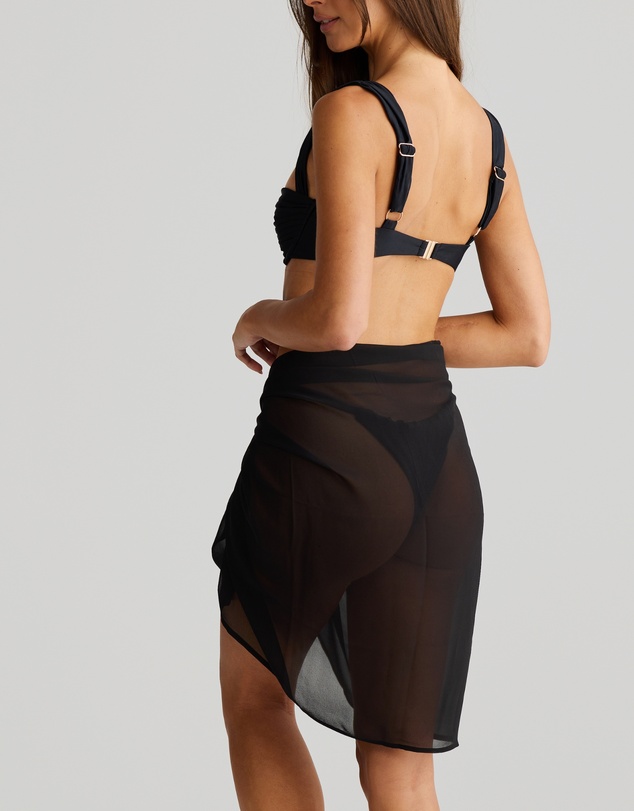 Vacay Swimwear - Catalina Sarong Black