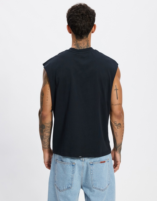 Thrills - Calm State Embro Box Fit Oversize Cropped Muscle Tee