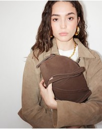 & Other Stories - Suede Bowling Bag