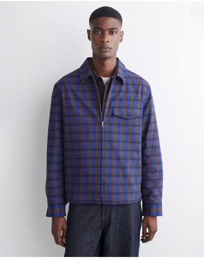 Blue & Checked