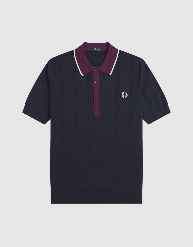Fred Perry - Cable Knit Shirt