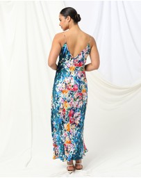 KACHEL - Melody Slip Maxi Dress