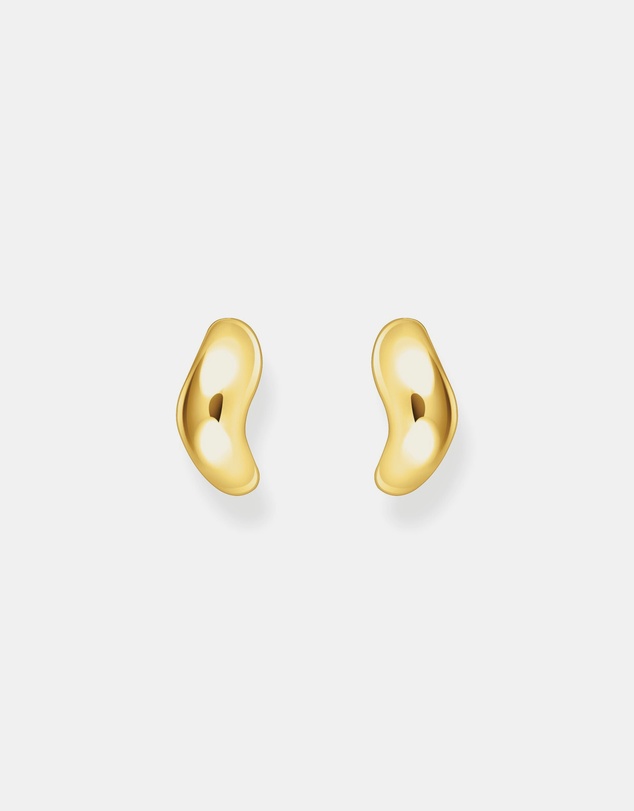 THOMAS SABO - Ear cuff organic-shaped gold