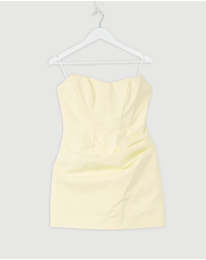 Revibe - Repaired Shona Joy Lani Strapless Corset Mini Dress - AU 12