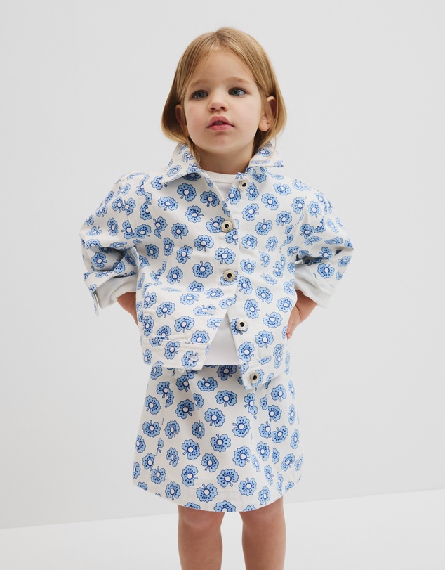 Country Road - Printed Denim Jacket