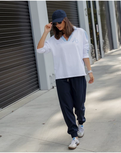 ALEXANDRA - Rune Pants Navy