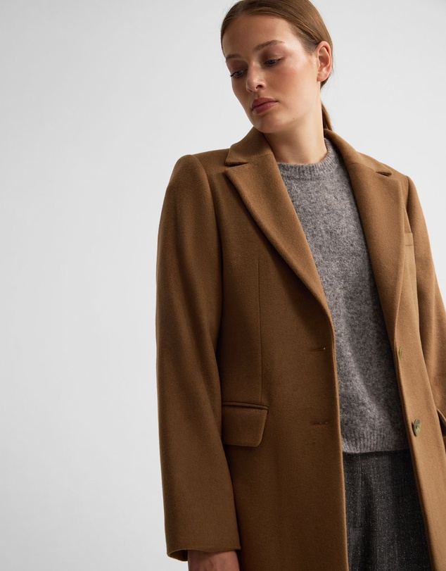 Oxford - Ruby Wool Blend Coat