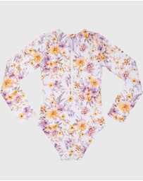 Aqua Blu Kids - Fleur Long Sleeve One Piece