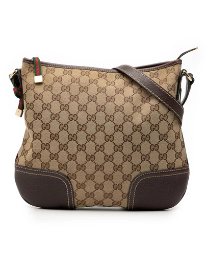 Pre-Loved by Azura Reborn - Pre-Loved GG Canvas Web Princy Crossbody