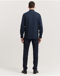 Country Road - Regular Fit Textured Travel Shirt